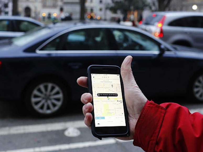 <p>Aplicativo Uber permite o sistema de carona por motoristas "comuns"</p>