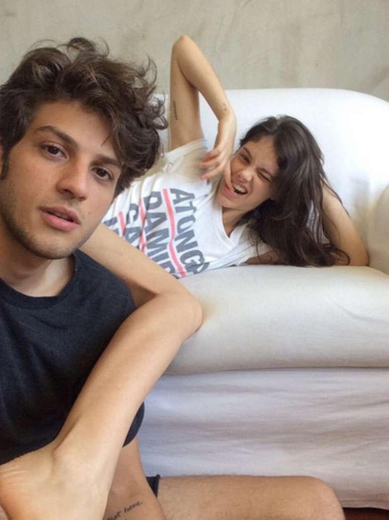 <p>Atriz se declarou para o namorado no Instagram</p>