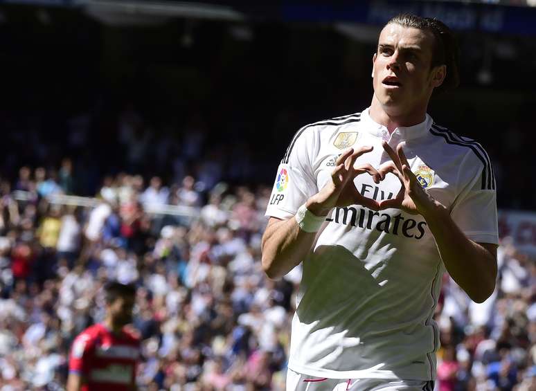 Gareth Bale abriu o marcador da goleada do Real Madrid