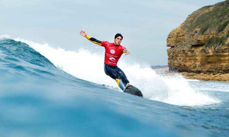 Gabriel Medina foi campeão mundial de surfe em 2014