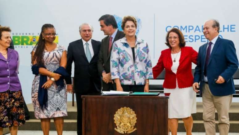 <p>"Somos a favor do bom debate, do respeito e da convivência democrática entre todos, disse Dilma</p>