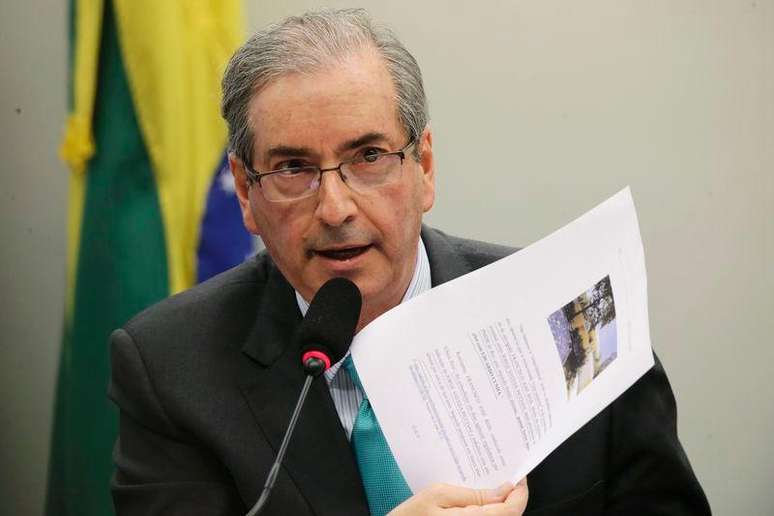 <p>Eduardo Cunha (PMDB-RJ) discutiu alguns pontos do projeto com Levy</p>