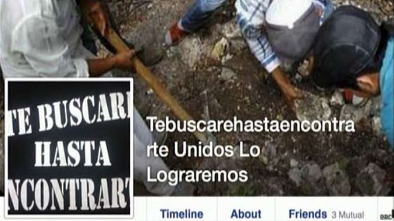 Mexicanos estabelecem grupos no Facebook para buscar por familiares desaparecidos
