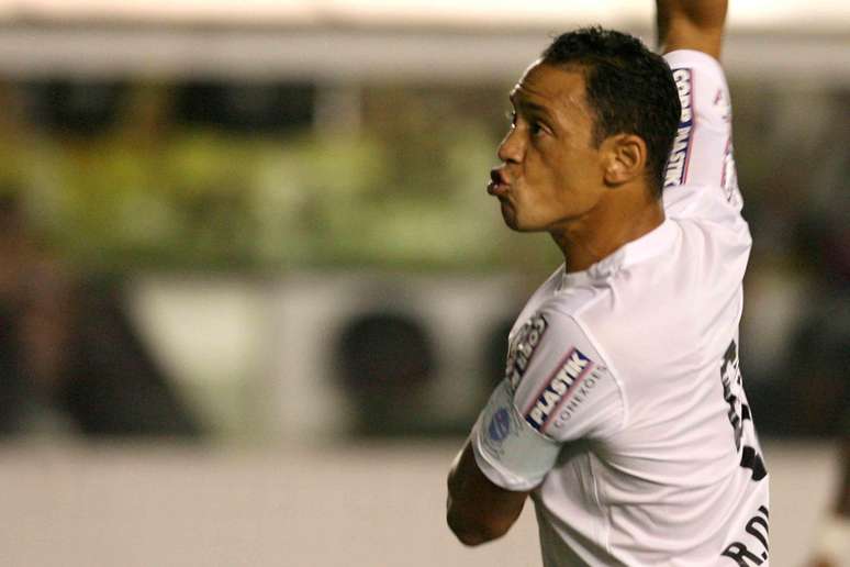Aos 34 anos, Ricardo Oliveira marcou dez gols pelo Santos na temporada