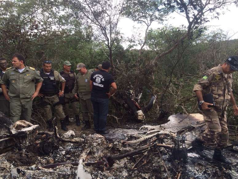 Avião monomotor caiu no município de Assunção, no Piauí, transportando 22 quilos de cocaína
