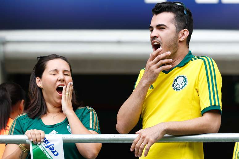 <p>Segura o sono! Primeiro mata-mata do Allianz Parque foi disputado de manhã</p>