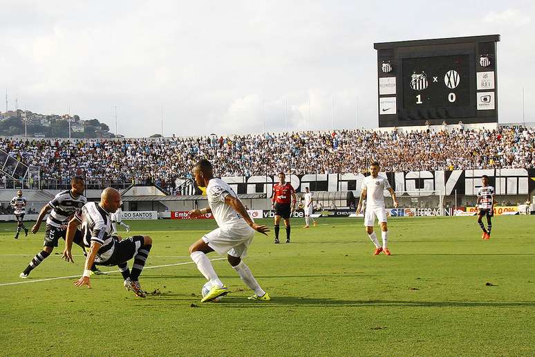 Vila Belmiro tem sido uma das armas do Santos nesta temporada