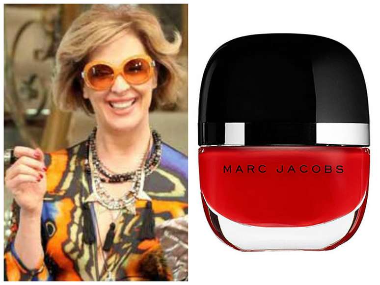 <p>Samantha (Claudia Raia), de<em> Alto Astral</em>, agradou com esmalte vermelho-escuro da Marc Jacobs, cor 183, mas a coleção da marca para a Sephora ainda não está disponível no Brasil. Informações: (21) 3004-7500. Conta ainda com cobertura extrabrilho da Dior. Informações: 0800-170506.</p>