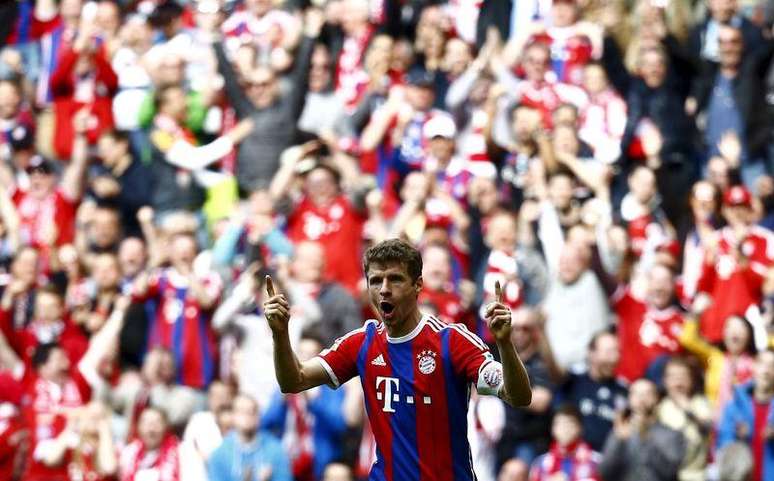 Thomas Mueller é um dos destaques do Bayern de Munique