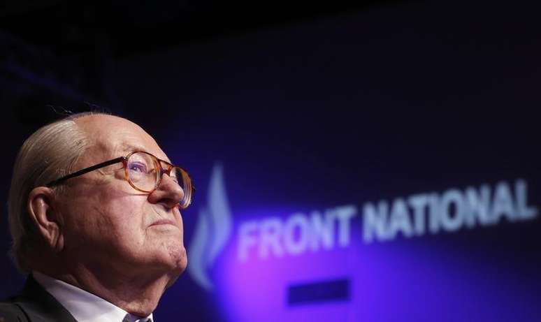 Fundador da Frente Nacional da França, Jean-Marie Le Pen, em foto de arquivo