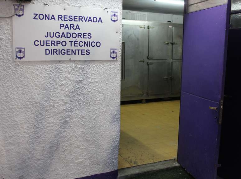 At&eacute; mesmo &aacute;rea reservada para funcion&aacute;rios do Danubio &eacute; mal cuidada