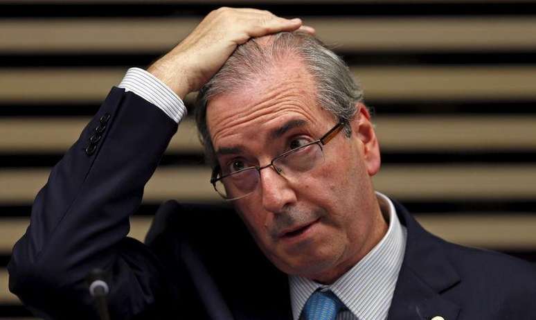 <p>Presidente da C&acirc;mara, Eduardo Cunha, em evento em S&atilde;o Paulo, em 26 de mar&ccedil;o</p>