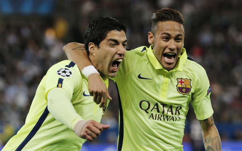 Suárez e Neymar decidiram o jogo