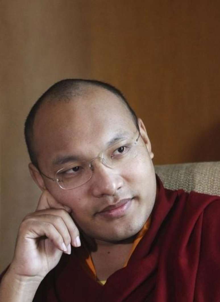 Ogyen Trinley Dorje, que detém o título de Karmapa Lama, em foto de arquivo. 29/11/2011