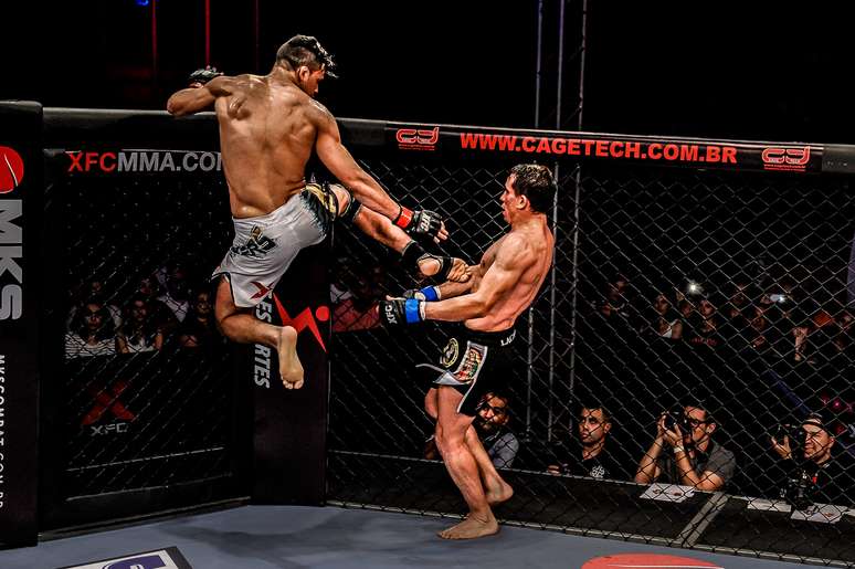 Michel Demolidor em ação pelo XFC