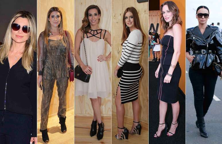 Fl&aacute;via Alessandra, Fernanda Paes Leme, Tania Kalill, Marina Ruy Barbosa, Mariana Ximenes e Suzana Pires