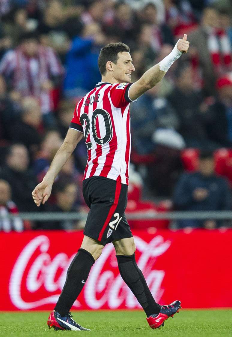 Athletic Bilbao, do atacante Aduriz, é o segundo maior campeão da história da Copa do Rei