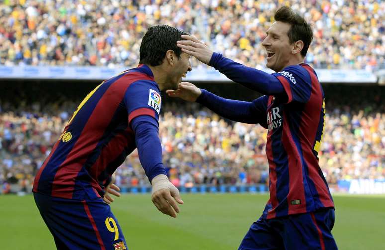 Sem Neymar, cabe a Suarez e Messi a comandar o Barça no Mundial