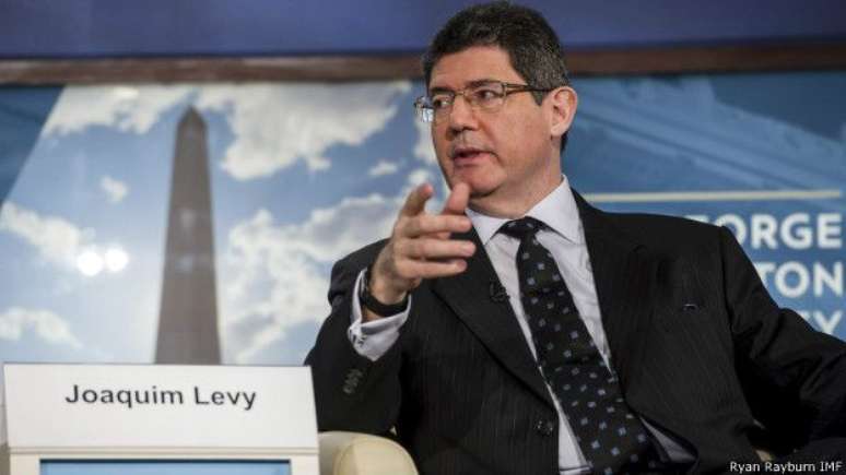 <p>Ministro da Fazenda, Joaquim Levy participou das reuni&otilde;es do Banco Mundial e do FMI em Washington</p>