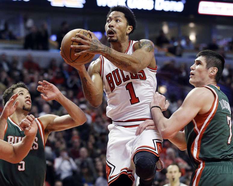 Derrick Rose foi um dos principais pontuadores dos Bulls