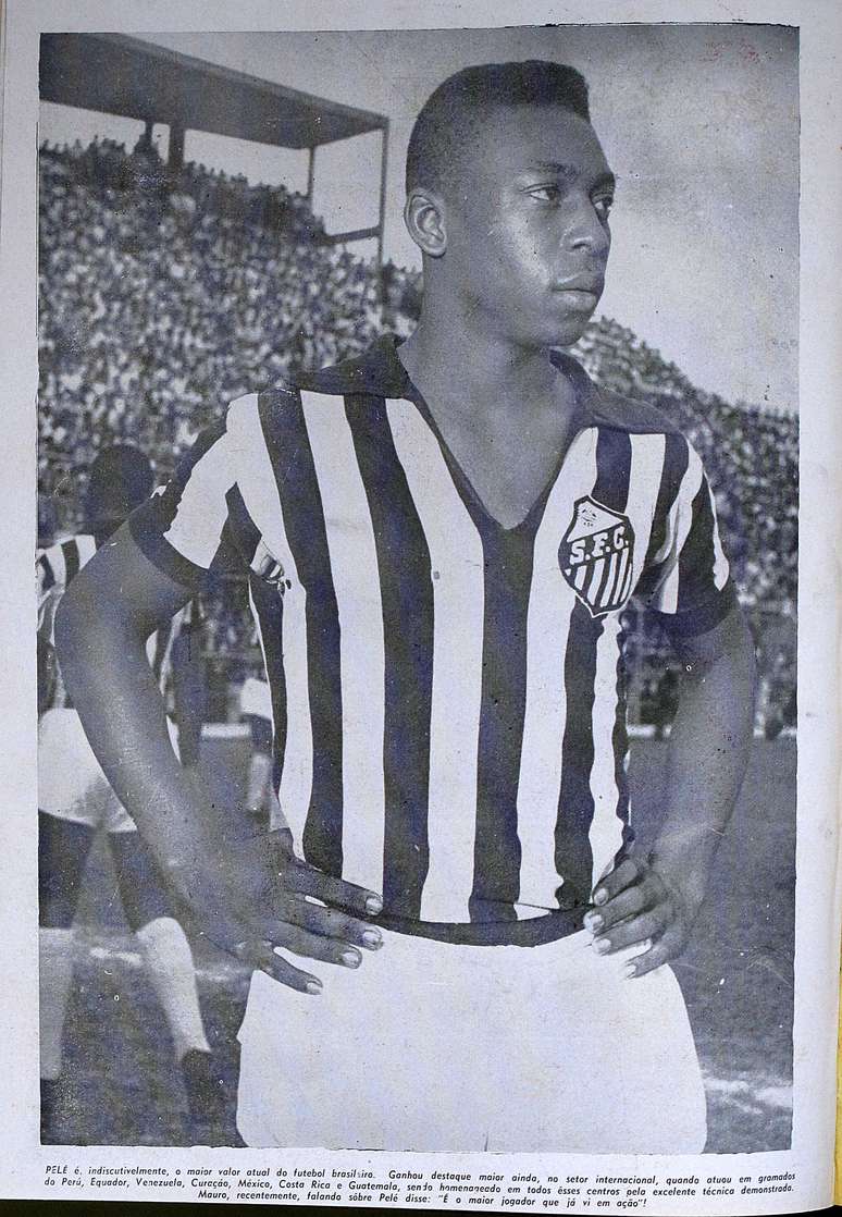 Pelé tinha apenas 19 anos quando perdeu o Paulista de 1959 para o Palmeiras; último confronto decisivo entre os times