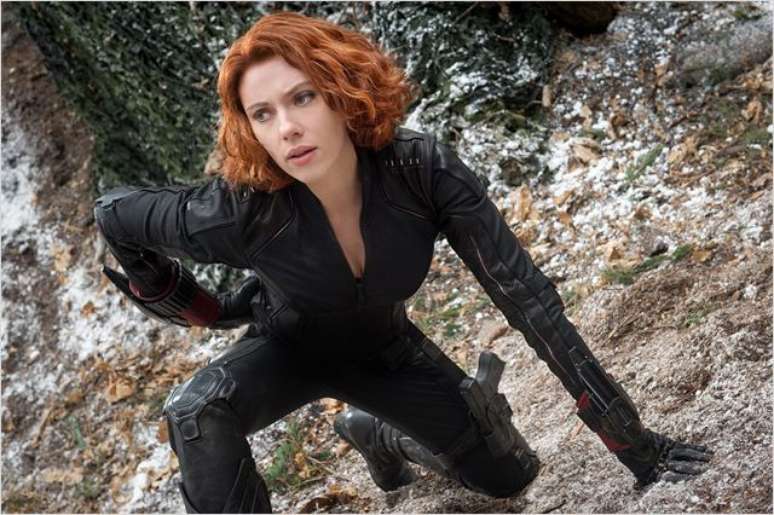 Scarlett Johansson interpreta a Viúva Negra em 'Os Vingadores'