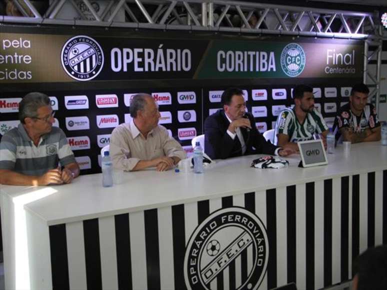 Um dirigente e um atleta de cada time conversaram com a imprensa nesta sexta-feira