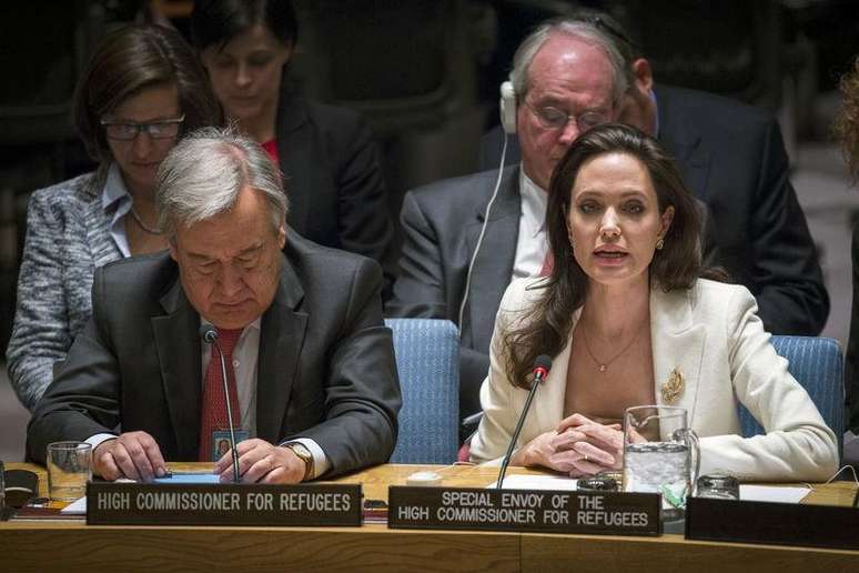 Angelina Jolie é embaixadora da ONU