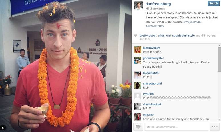 O diretor da Google morreu no avalanche no Everest após terremoto