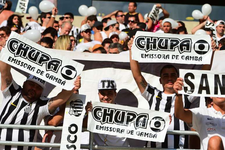 Torcida santista não fez estrago no setor de visitantes do estádio palmeirense