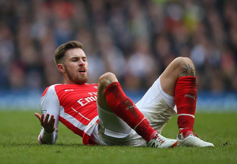 Aaron Ramsey é o maior alvo do apresentador Piers Morgan no Twitter