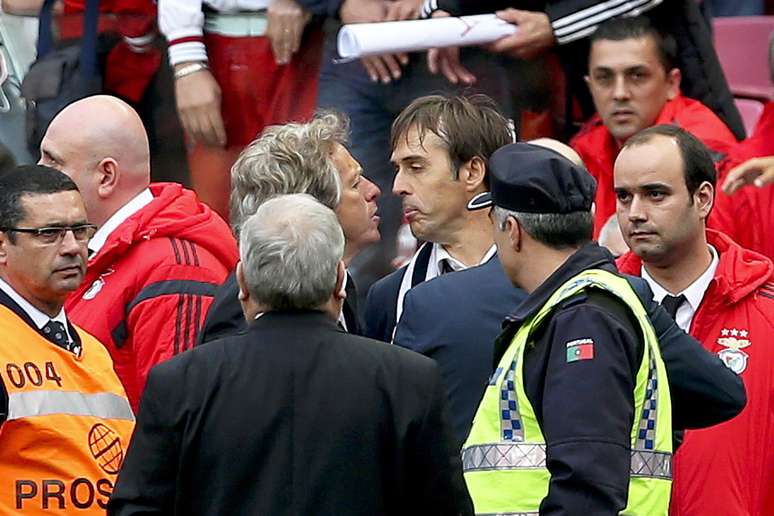 Jorge Jesus e Julen Lopetegui quase trocaram agressões físicas após Benfica x Porto