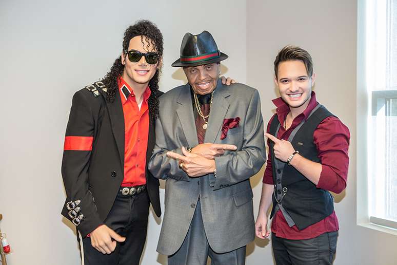 Thiago Matheus gravou clipe com pai de Michael Jackson em Las Vegas 