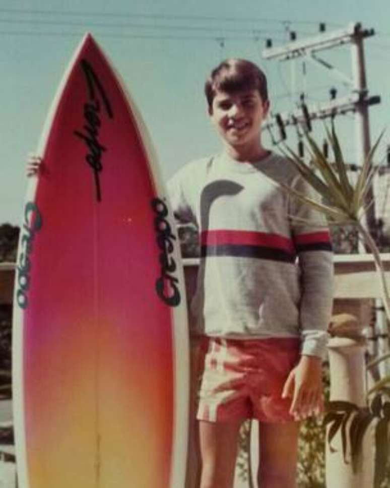 Gularte teve o surfe como esporte, mas desde cedo envolveu-se com as drogas, segundo a família