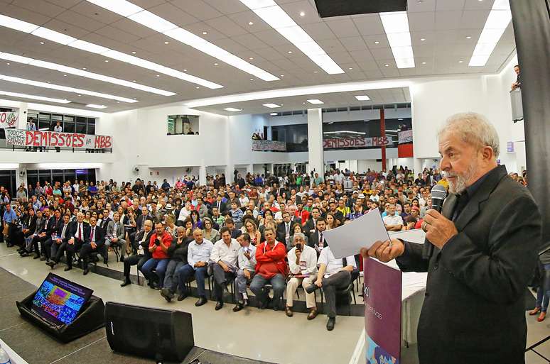 O ex-presidente Luiz Inácio Lula da Silva