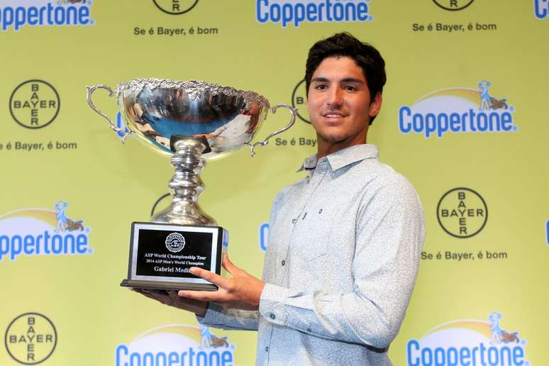 Gabriel Medina ainda não conseguiu engrenar depois do título mundial