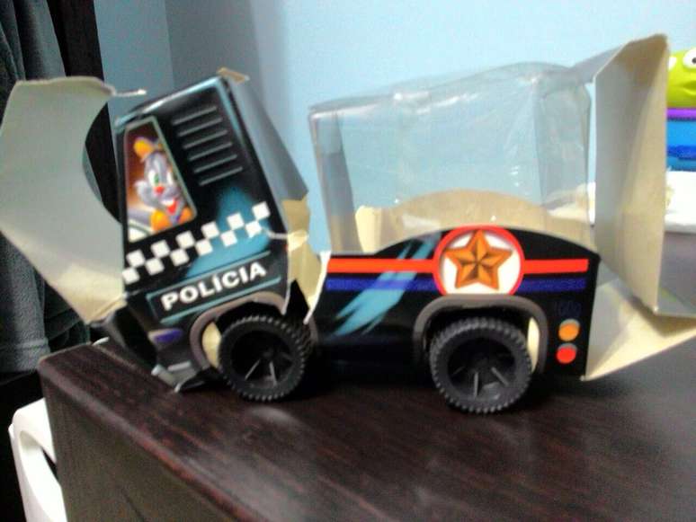 Torrone estava em uma embalagem que tamb&eacute;m continha bombons e ovos de chocolate