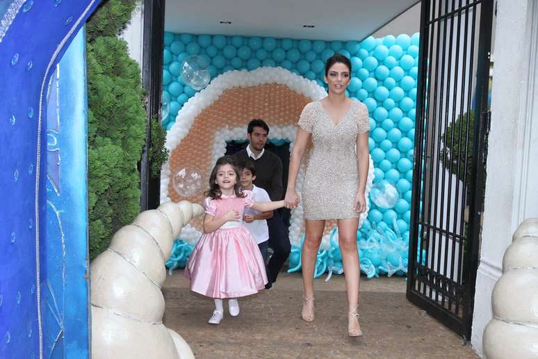 Kaká e Carol Celico celebram o aniversário de 4 anos da filha Isabella com festa em São Paulo