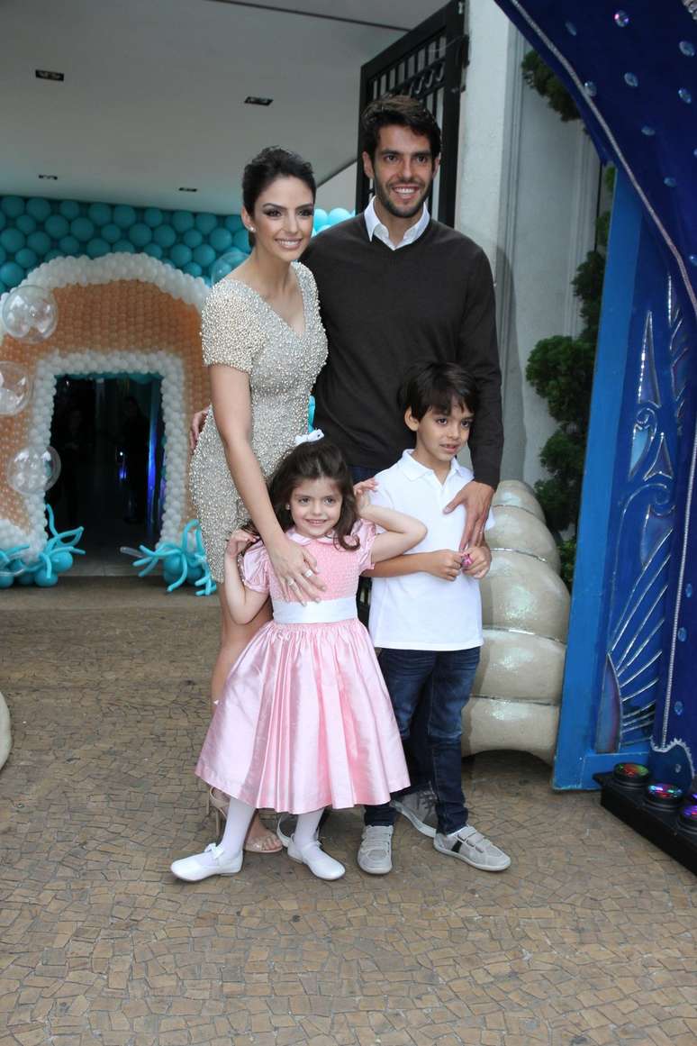 Kaká e Carol Celico celebram o aniversário de 4 anos da filha Isabella com festa em São Paulo