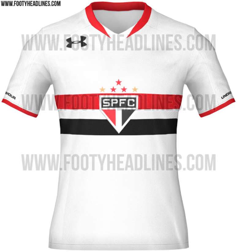 Imagem extraoficial mostra como será novo uniforme de jogo do São Paulo