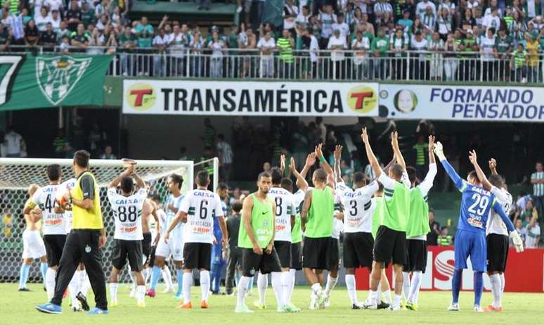 Coritiba, dentro do Couto Pereira, não perde há 13 jogos