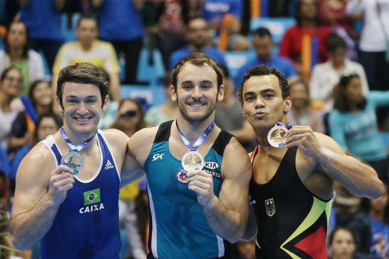 Ginasta brasileiro levou segunda medalha na competição