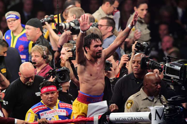 Pacquiao acha que foi o vencedor da luta 