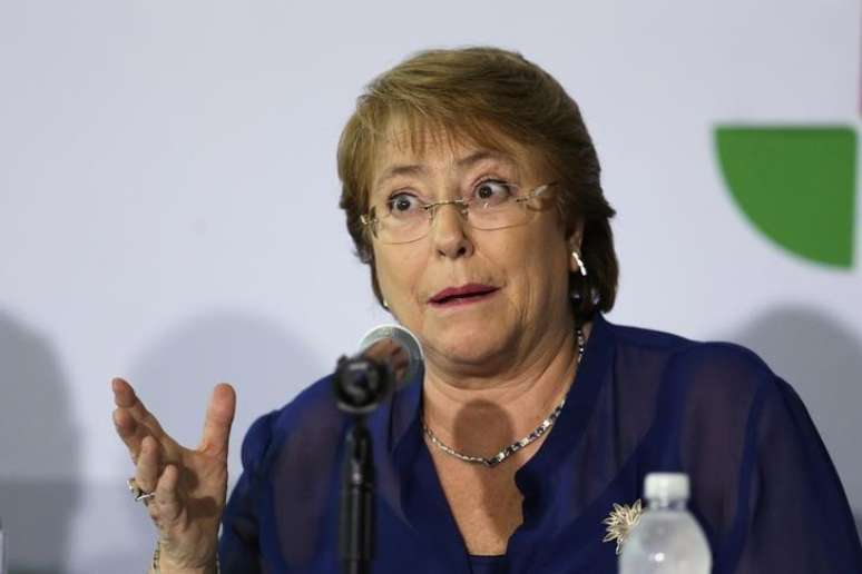 Presidente chilena, Michelle Bachelet, durante fórum em Veracruz, no México, em dezembro. 09/12/2014