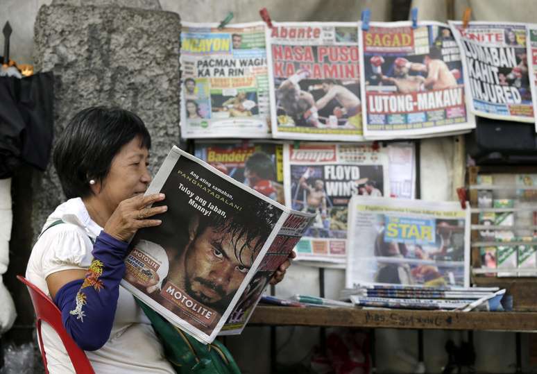 Filipinos se indignaram com resultado da Luta do Século