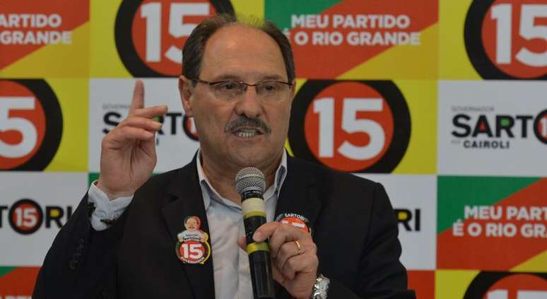 Governador do RS, José Ivo Sartori