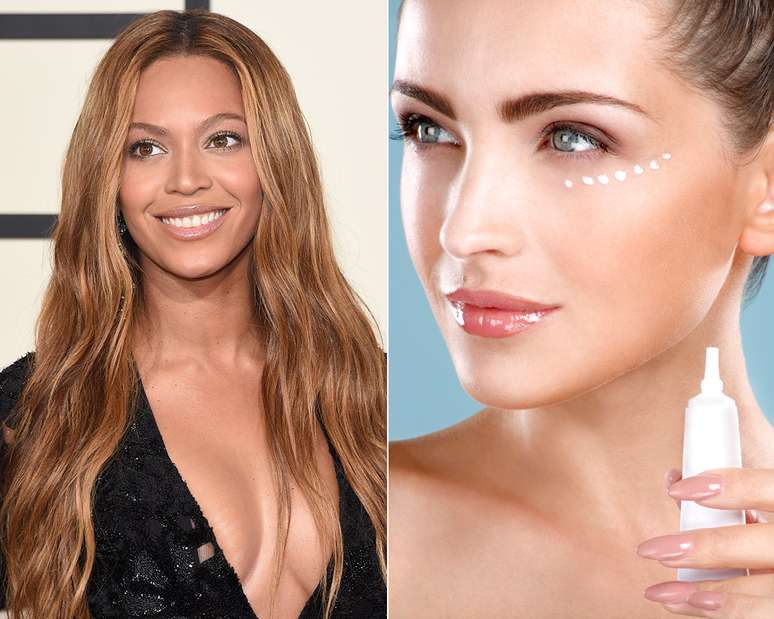 A maquiadora de Beyonc&eacute;, Ashley Weatherford, revelou que, em vez de apostar em creme facial caro, aplica uma pequena quantidade de creme para os olhos por todo o rosto da cantora. Ela acredita que, como o produto para os olho &eacute; feito de part&iacute;culas mais delicadas e menores, &eacute; melhor absorvido pela pele. &ldquo;Tamb&eacute;m gosto de usar cremes para o rosto no corpo&rdquo;, disse a profissional