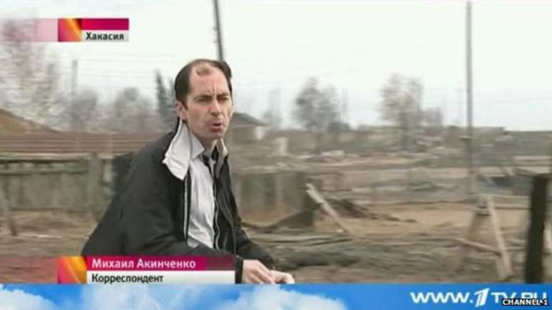 Jornalista de TV russa admite ter provocado incêndio para reportagem