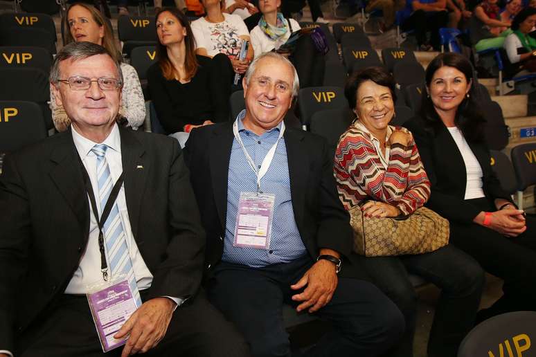Presidente da FIVB, brasileiro Ary Graça marcou presença no duelo semifinal