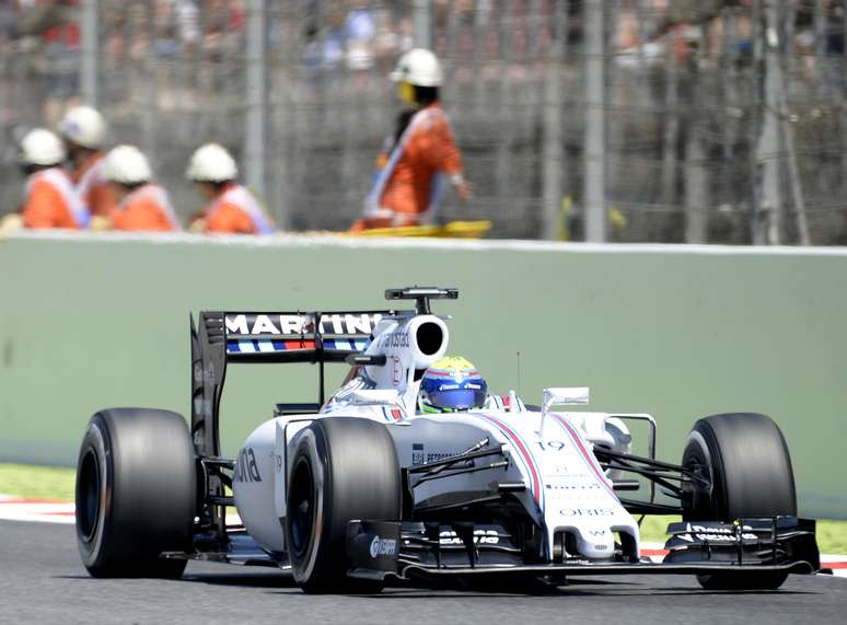 Felipe Massa largou em nono e fez uma corrida de coadjuvante